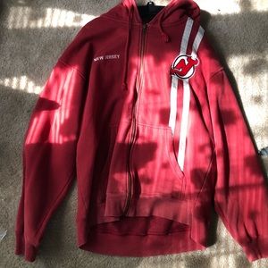 New Jersey Devils zip up jacket